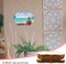 24 Pieces Unfinished Hanging Wood Sign Blank with Ropes(3 Style)